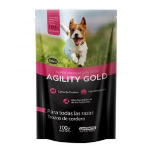 Agility Gold Trozos de Carne de Cordero 100g