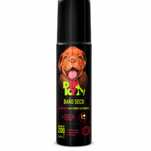 Dinky Baño Seco en Espuma para Perros Cachorros 200ml
