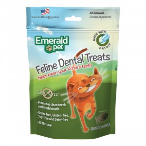 Emerald Pet Feline Dental Treats Catnip – Snack Dental Gatos Catnip