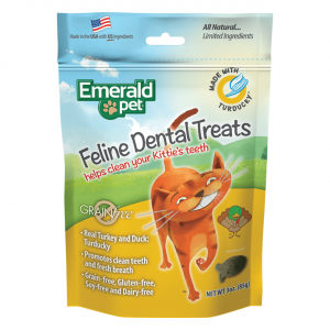 Emerald Pet Feline Dental Treats Turducky 85g