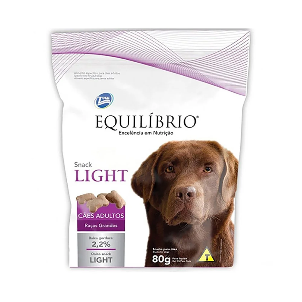 Paquete de Equilibrio Snack Light Adultos Razas Grandes 80g de Gupet.co