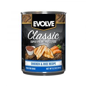 Evolve Lata de Pollo para Perro 374g