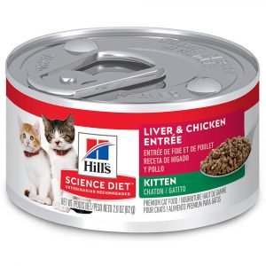 Hill's Science Diet Liver & Chicken Kitten Lata 5.5oz