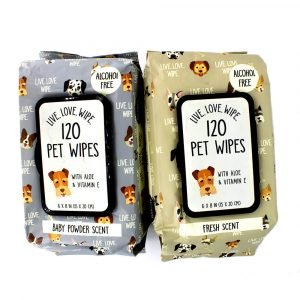 Pañitos húmedos por 120 unidades Live Love Wipe