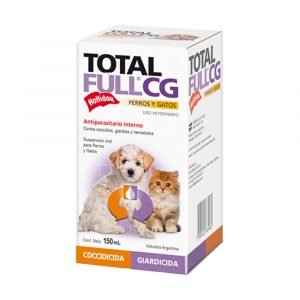 Total Full CG Perros y Gatos Antiparasitario Interno Contra coccidios, giardias y nematodos