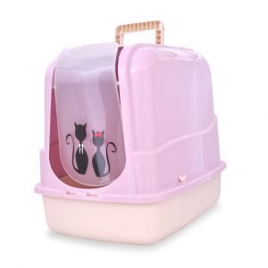 Arenera o Baño Sanitario Gatos con Filtro - Filter Cat - PALO DE ROSA