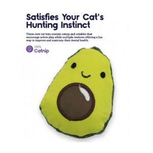Peluche Aguacate para Gatos