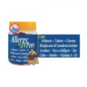 Suplemento Alimenticio Allergy Pets 50 Tabletas