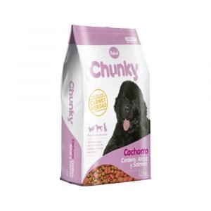 Chunky Cordero Arroz y Salmon para Cachorro