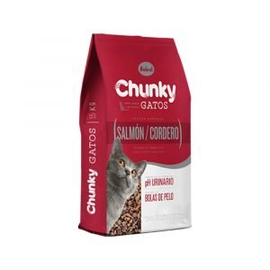 Chunky Salmon y Cordero para Gatos