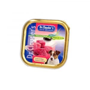 Dr. Clauder's Paté Salmón y Arroz para Perros 100g