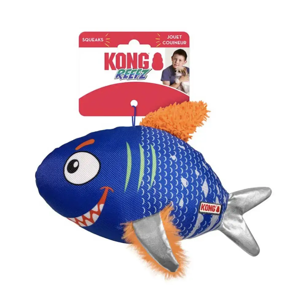 KONG Reefz Peluche Marino para Perros Mordelones