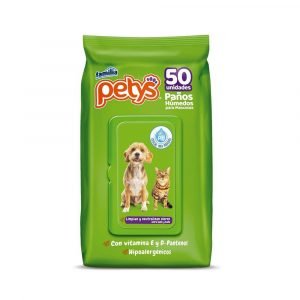 Petys Paños Húmedos para Perros y Gatos