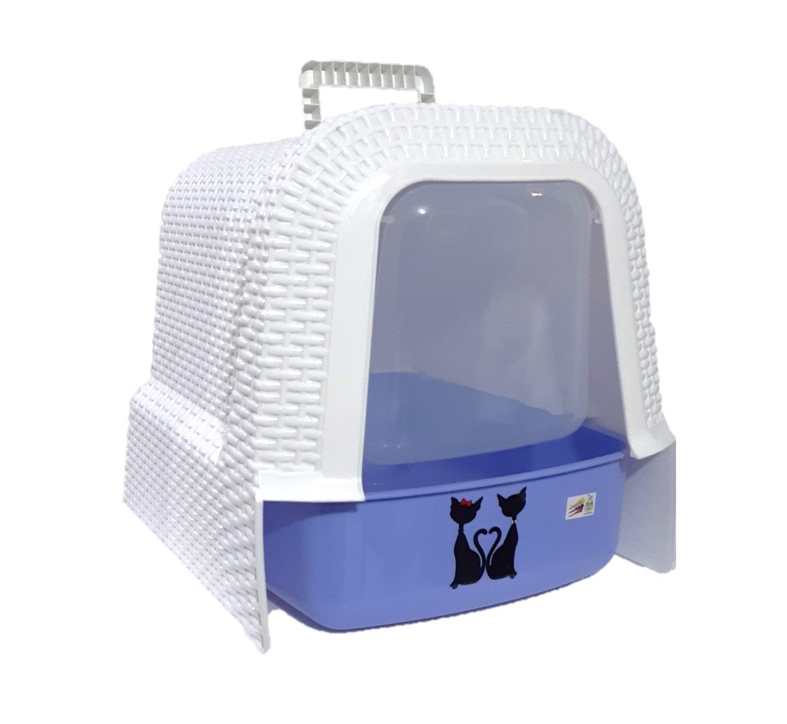 Arenera Sanitaria Artesanal Gato - Mora Azul