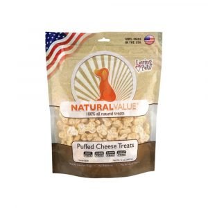 Natural Value Puffed Cheese Treats X 35.4 GR