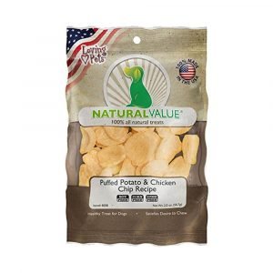 Natural Value Puffed Potato & Chicken Chip Recipe X 56.7 GR