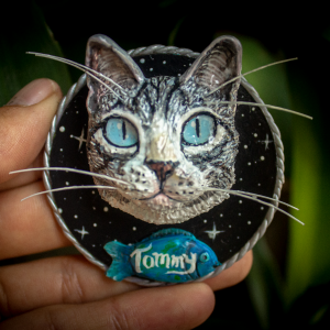 Imán de Nevera Personalizado // Gato