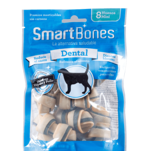 SMARTBONES DENTAL MINI 8 UNIDADES