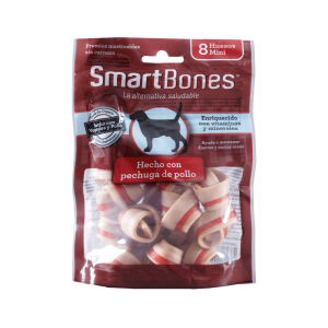 SMARTBONES CHICKEN MINI 8 UNIDADES