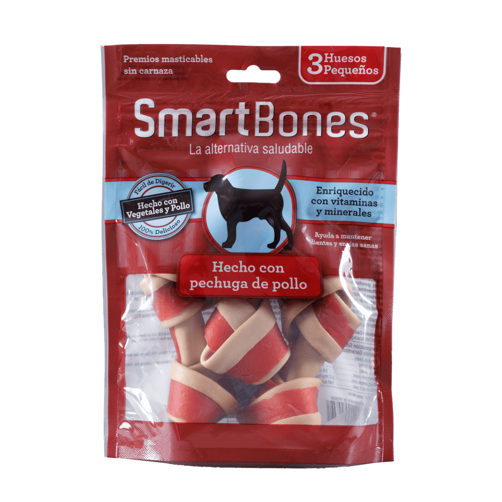 SMARTBONES CHICKEN SMALL 3 HUESOS