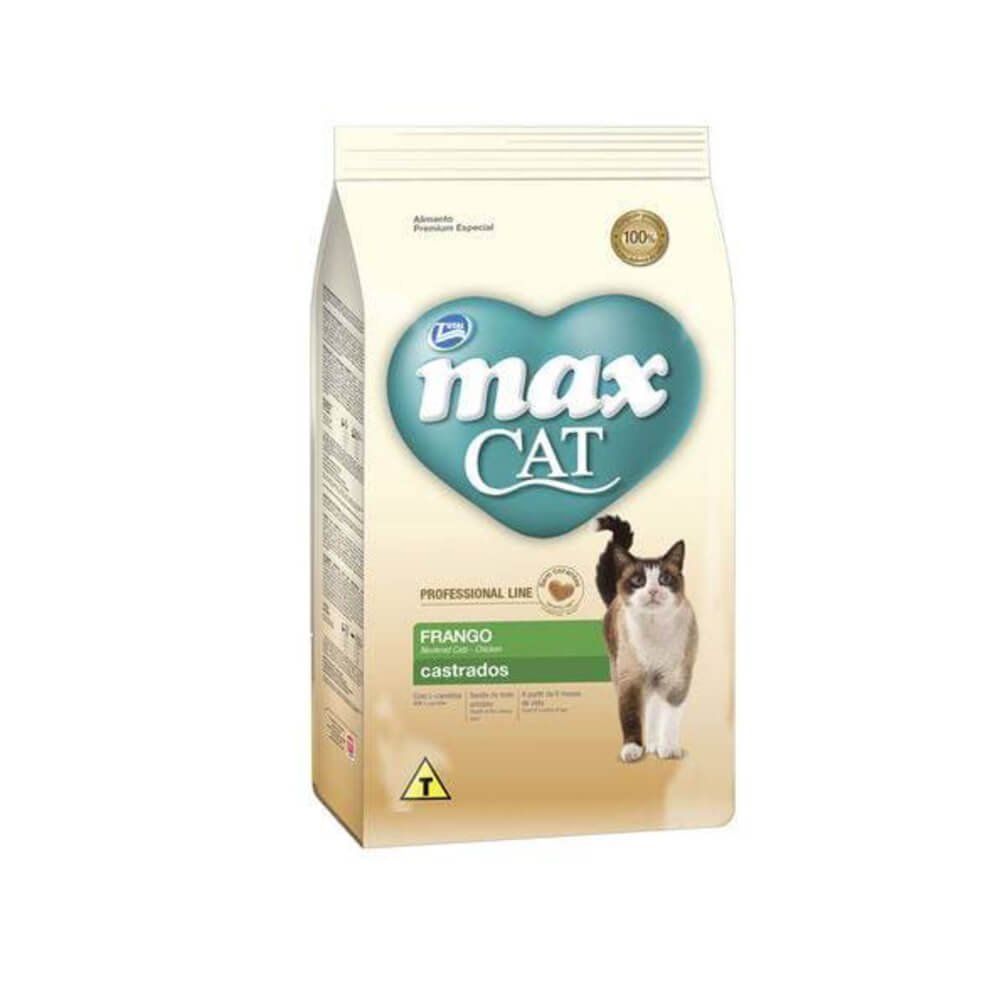 Max Cat Castrados Pollo