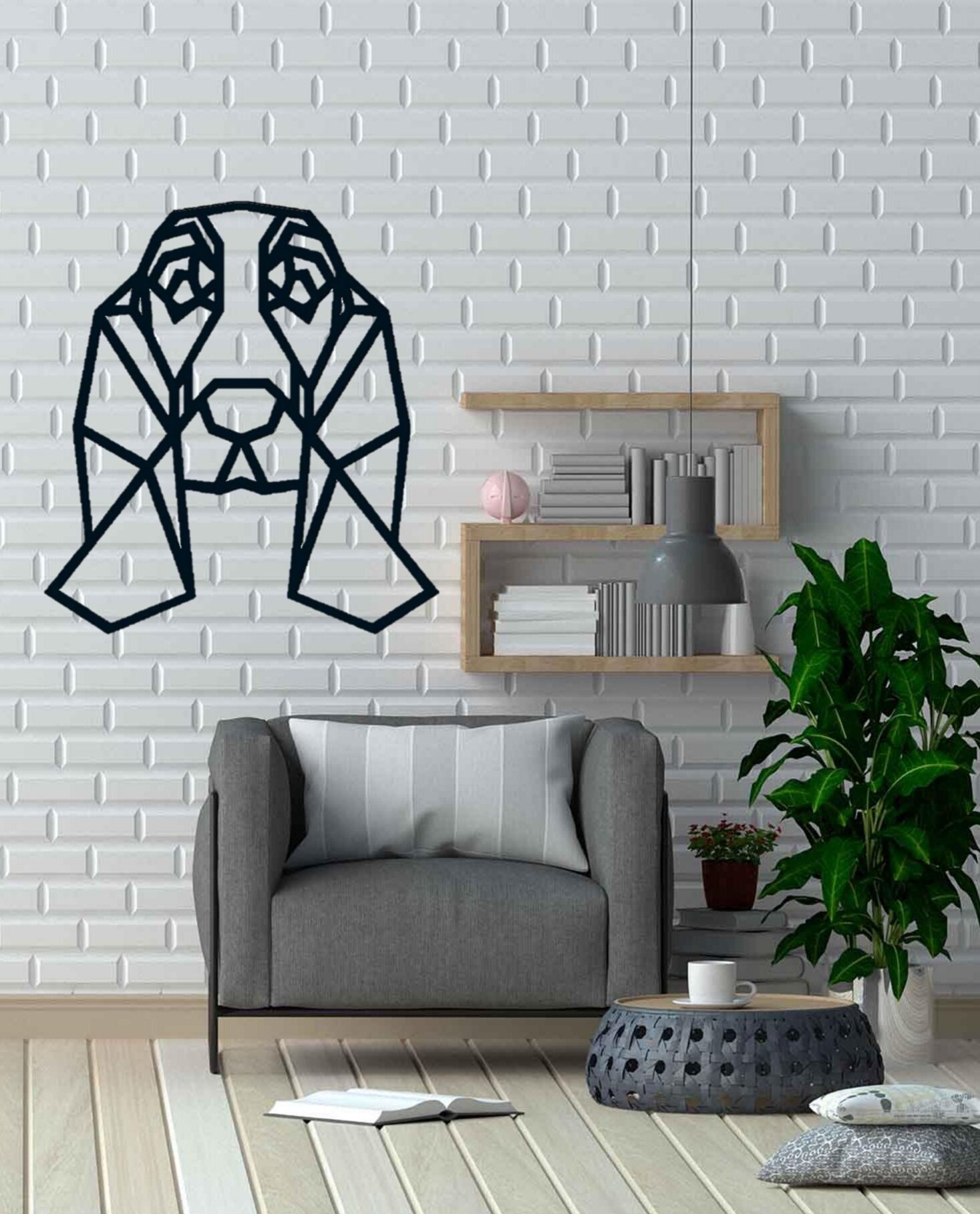 Cuadro Basset Hound - Image 3
