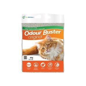 ARENA PARA GATOS ODOUR BUSTER ORIGINAL 6 KG
