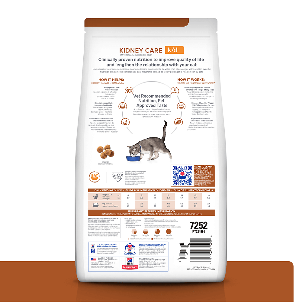 Hill's Prescription Diet Kidney Care K/D 4Lb - Image 2