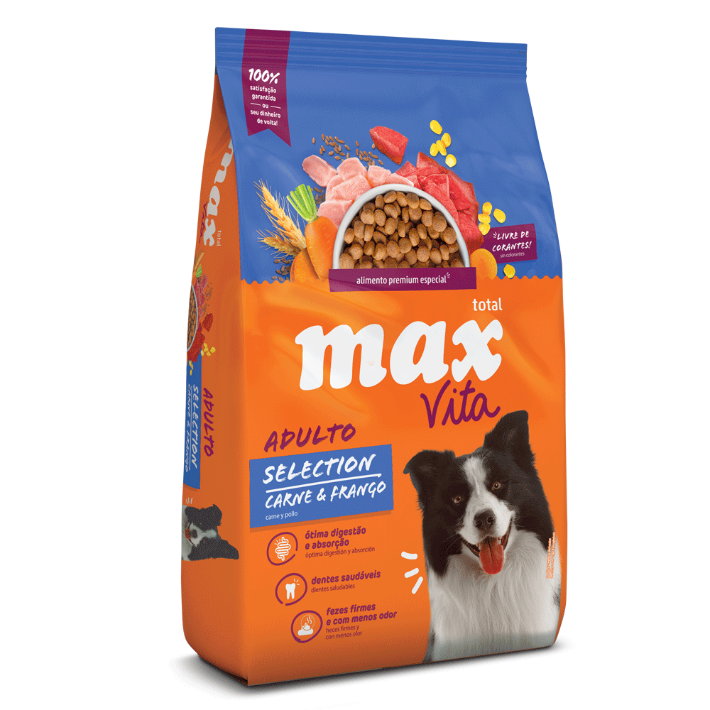Comida Para Perro Max Vita Adulto Selection Carne y Pollo