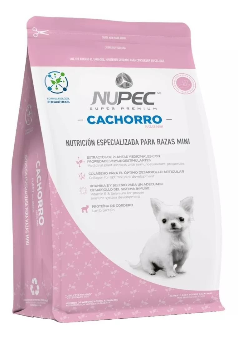 Nupec Razas Mini para Perro Cachorro
