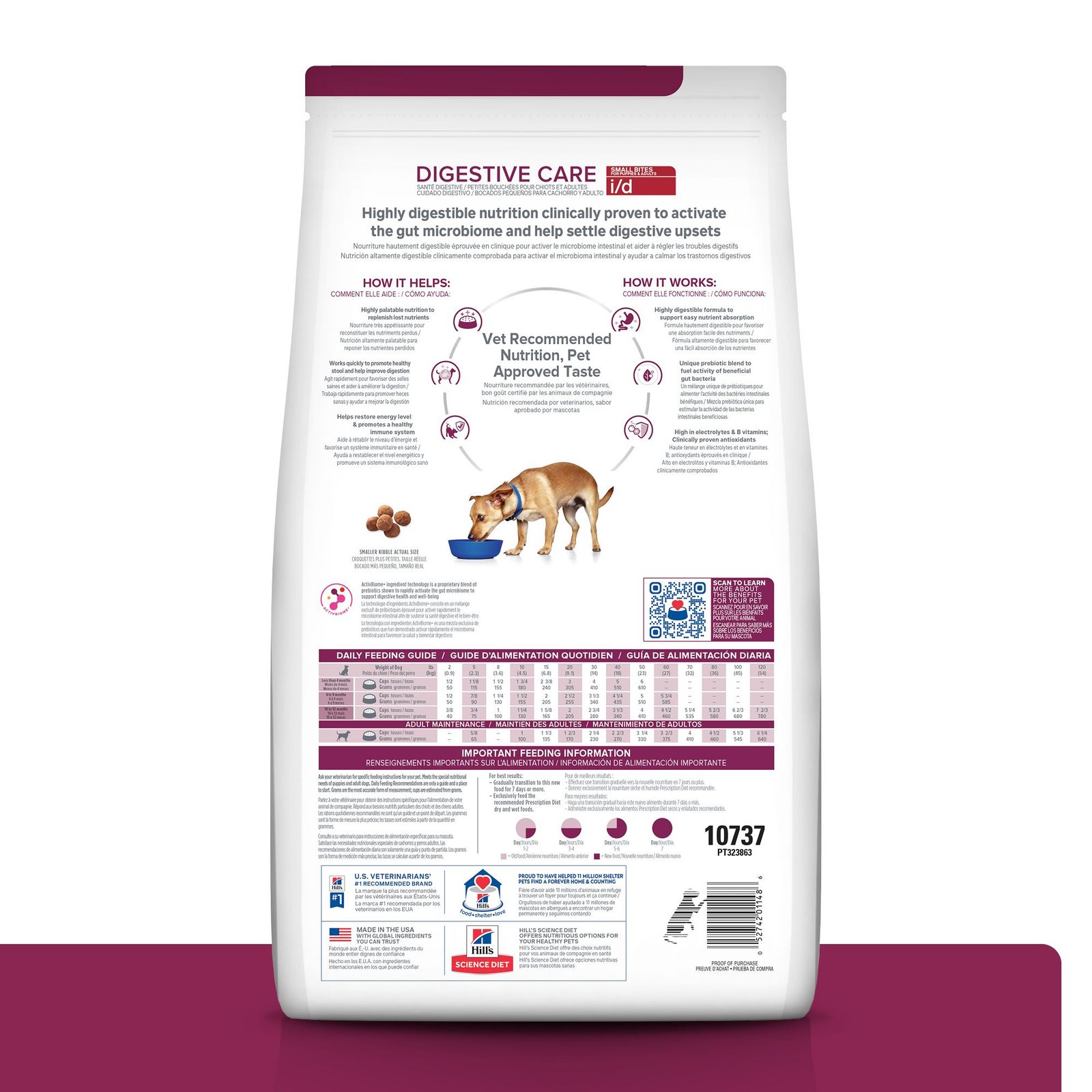 Comida para Perro Hills Presciption Diet Digestive Care i/d Raza Pequeña 1,5 Kg - Image 2