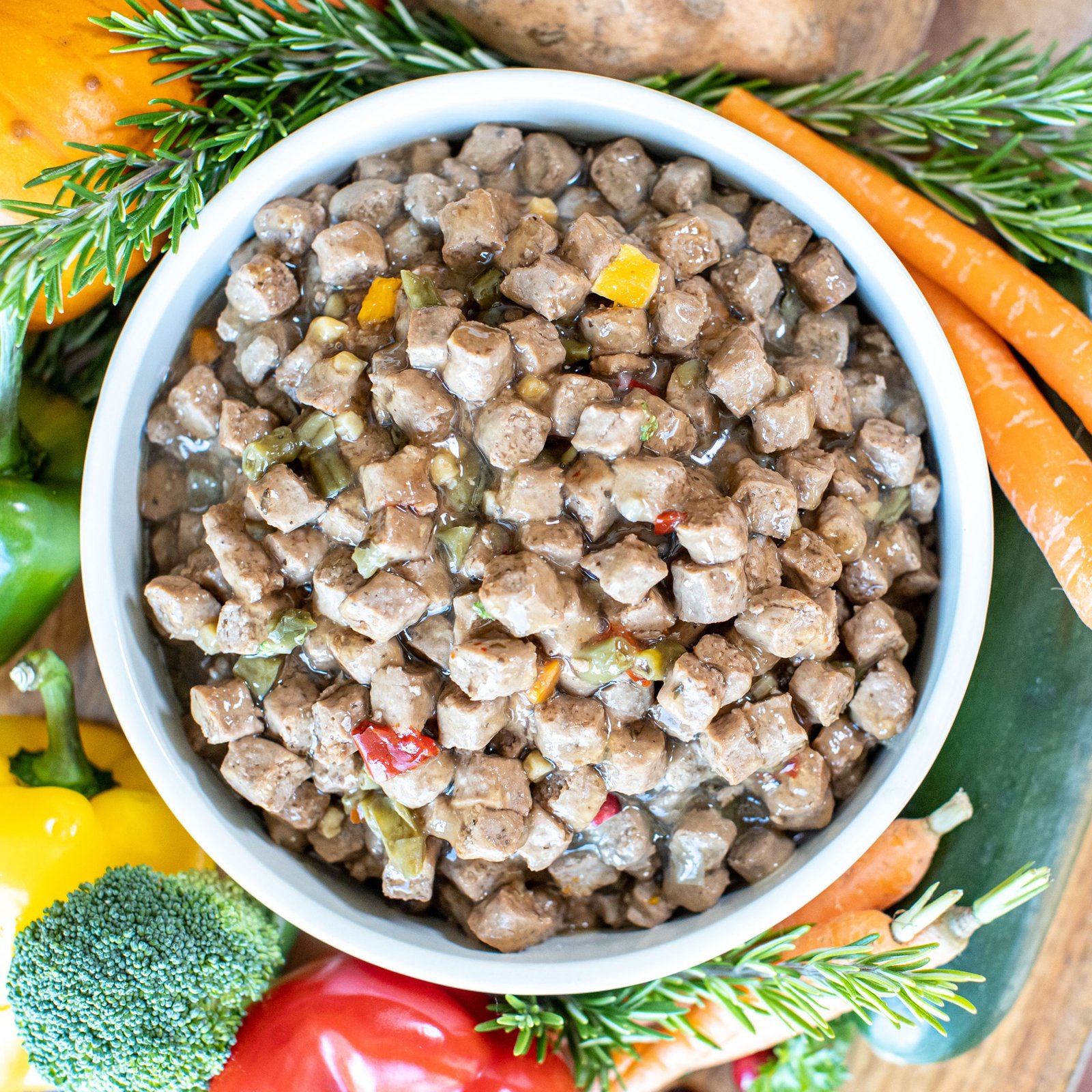 Comida humeda para perro Little Big Paw Pavo, arandanos y brocoli 390 gr - Image 2