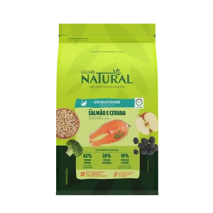 GUABI NATURAL GATO ADULTO CASTRADO SABOR SALMÓN Y CEBADA