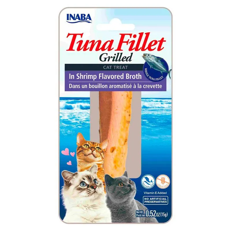 Ciao Tuna Fillet – Grilled in Shrimp Flavored Broth | Filete para Gatos