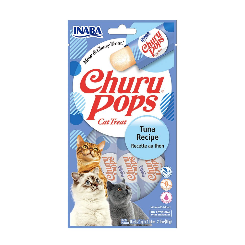 Churu Pops Cat Treat – Tuna Recipe | Snack Cremoso para Gatos