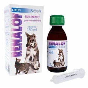 Renalof Pets 150 ml – Suplemento renal y urinario para perros y gatos