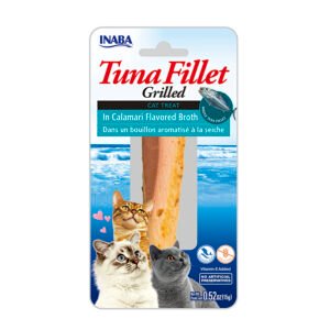 Tuna Fillet – Grilled in Calamari Flavored Broth | Filete para Gatos