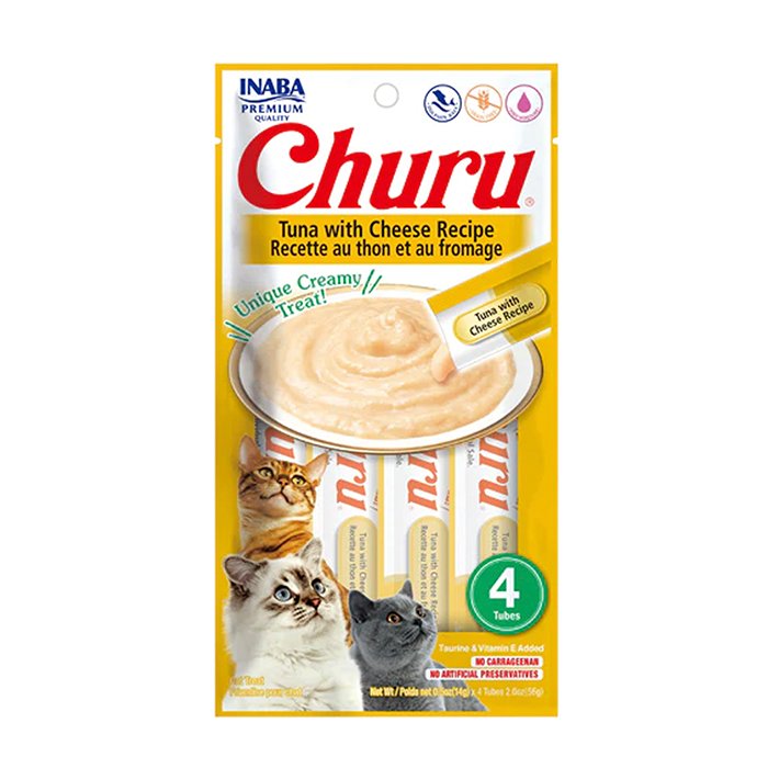 Churu Cat Treat – Tuna with Cheese Recipe | Snack Cremoso para Gatos