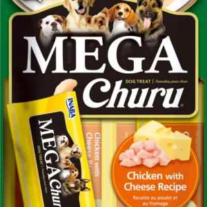 Mega Churu Dog Treat – Chicken with Cheese | Snack Cremoso para Perros