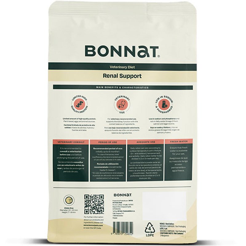 BONNAT Veterinary Diet Canine Renal Support - Perros Insuficiencia Renal - Image 2