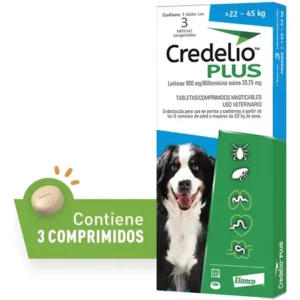 Credelio Plus Desparasitante para Perros 22-45 kg