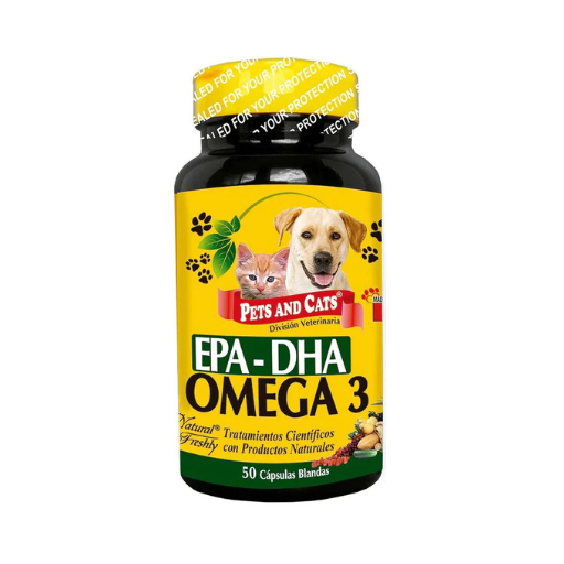 Omega 3 EPA-DHA para mascotas – Suplemento nutricional