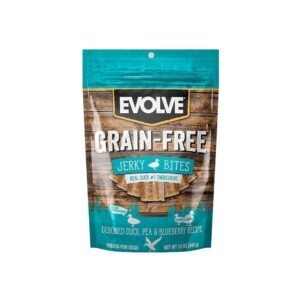 Evolve Dog Snack Grain Free Jerky Duck - Pato – Snack Natural Perros