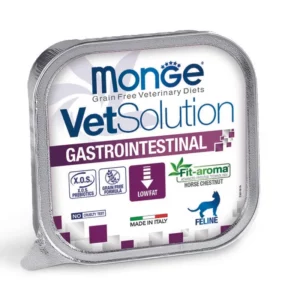 Alimento Monge Vet Solution Gastrointestinal para Gatos Pate 100gr