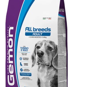GEMON ALL BREEDS ADULT CON ATÚN Y ARROZ