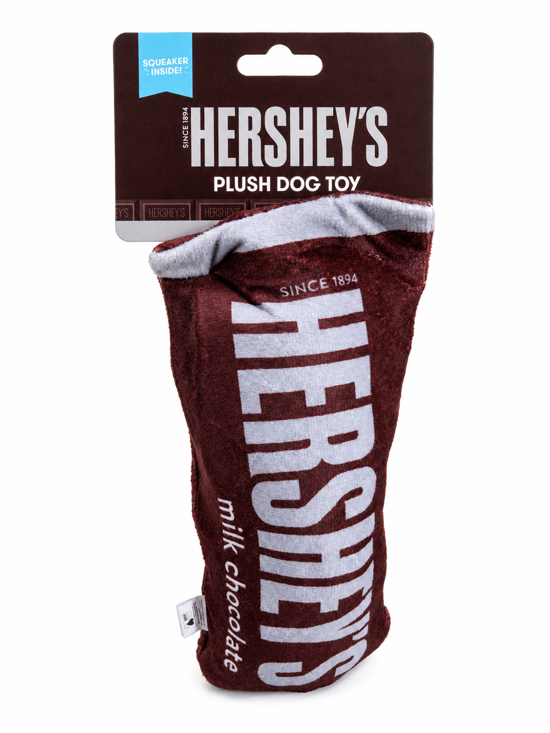 Peluche Hersheys Milk Chocolate para Perros con Chirrido