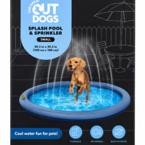 Piscina Interactiva con Fuente de Agua para Perros