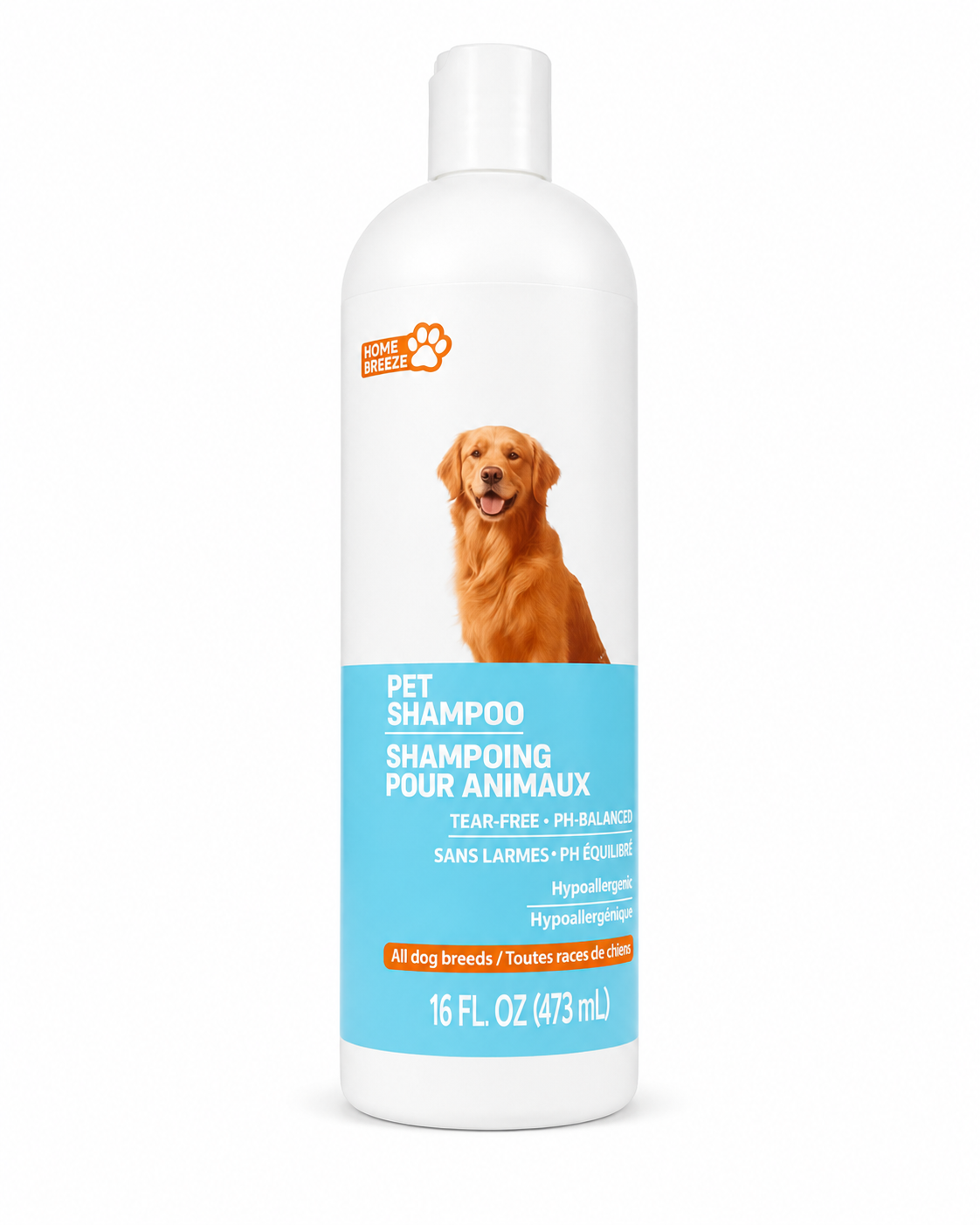 Shampoo Hipoalergenico Para Perros Home Breeze Tear-Free
