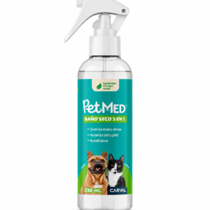 BAÑO SECO 3 EN 1 PET MED	230 ml