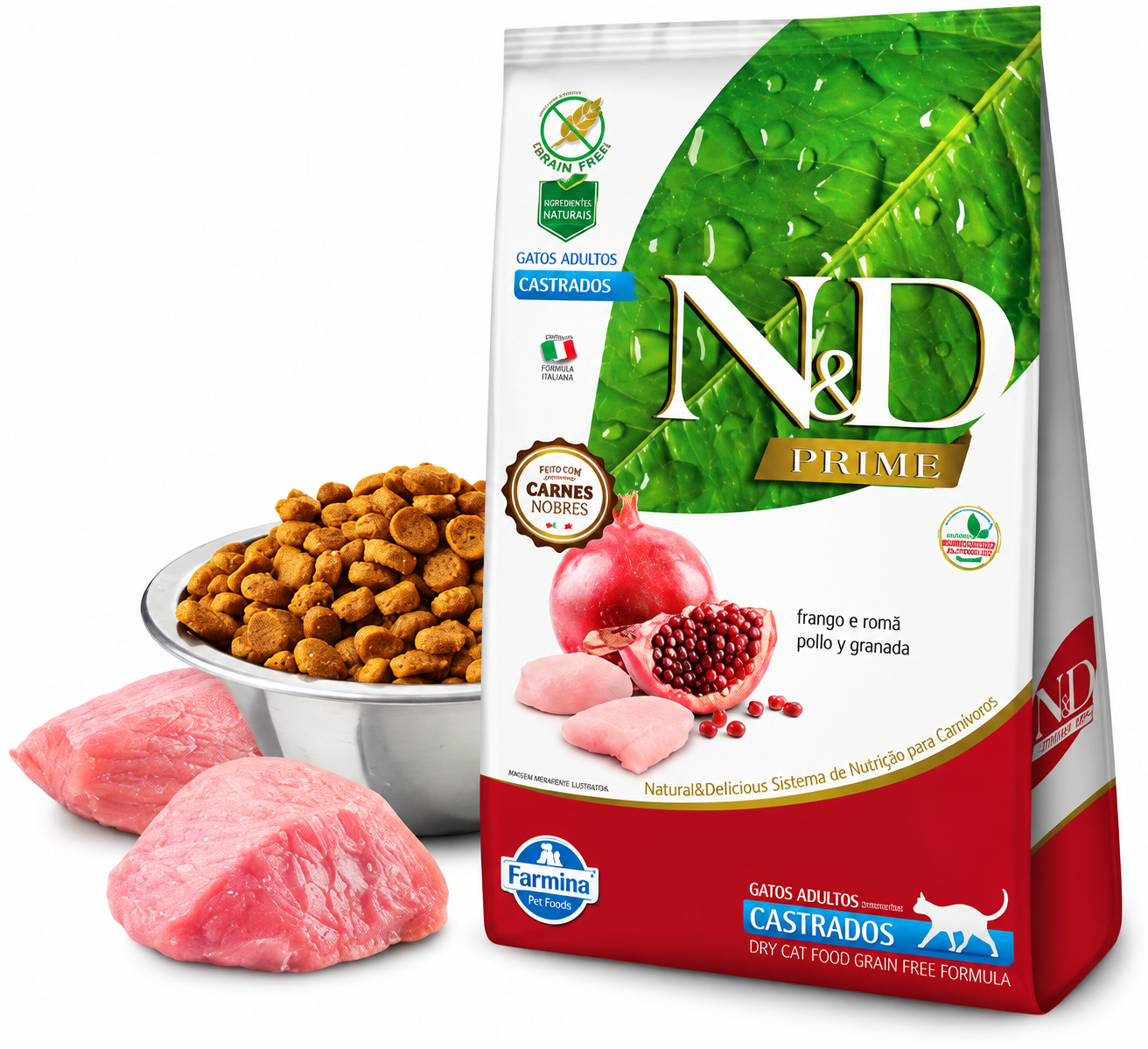 N&D PRIME FELINE FRANGO ADULT CASTRADO